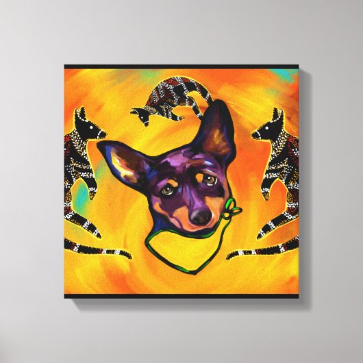 TOILE KELPIE AUSTRALIEN (Recto)