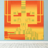 Toile Ken Gage Central Transformation Unicorne Art (Insitu (Plancher de Bois))