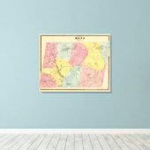 Toile Kent, ville (Insitu (Plancher de Bois))