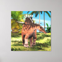 Kentrosaurus Dinosaure Jungle Art Préhistorique
