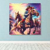 Toile Kentucky Derby (Insitu (Plancher de Bois))