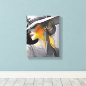 Toile Kentucky Derby Design Casquette Peinture murale en (Insitu (Plancher de Bois))