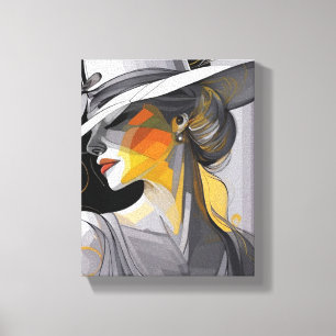 Toile Kentucky Derby Design Casquette Peinture murale en