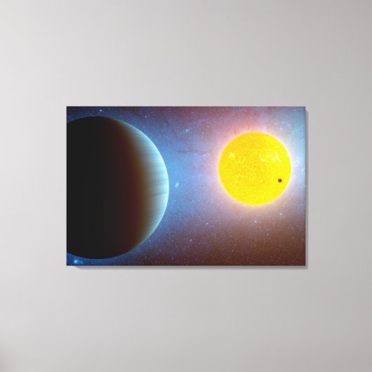 Toile Kepler-10 Star System. (Recto)