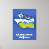Toile Kern Comté de Californie (Recto)