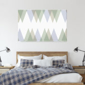 Toile Khaki triangles (Insitu(Chambre))