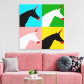 Toile Killer Unicorn (Imprimer l'art) (Insitu(Salon))