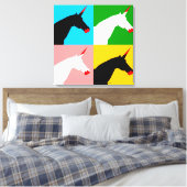Toile Killer Unicorn (Imprimer l'art) (Insitu(Chambre))