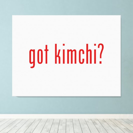 Toile Kimchi ? (Insitu (Plancher de Bois))