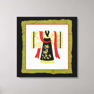 Toile Kimono japonais traditionnel avec l'impression