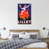 Toile Kina Lillet Poster Vintage Europe (Insitu(Chambre))