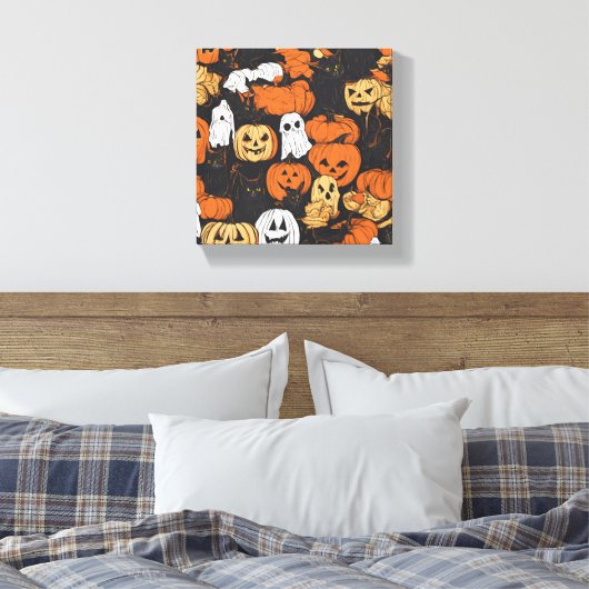 Toile Kine de Halloween (Insitu(Chambre))