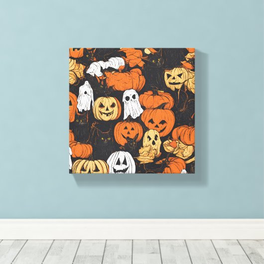 Toile Kine de Halloween (Insitu (Plancher de Bois))