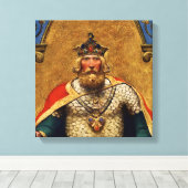 Toile “King Arthur” by NC Wyeth (Insitu (Plancher de Bois))
