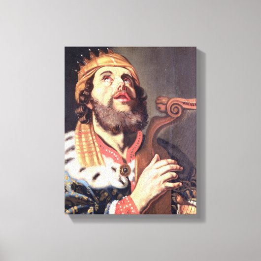 Toile King David (panel) (Recto)