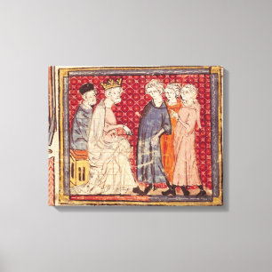 Toile King Philippe I, Grandes Chroniques de France