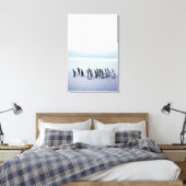 Toile King pingouins (Insitu(Chambre))