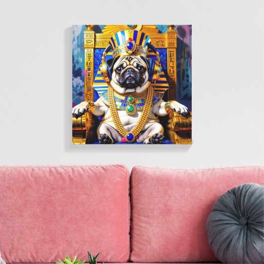 TOILE KING TUT-CARLIN (Insitu(Salon))