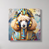 TOILE KING TUT-FRANÇAIS POODLE (Recto)