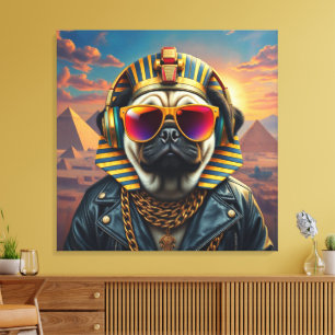 TOILE KING TUT PUG COOL 7