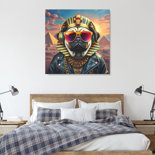 TOILE KING TUT PUG COOL 7 (Insitu(Chambre))