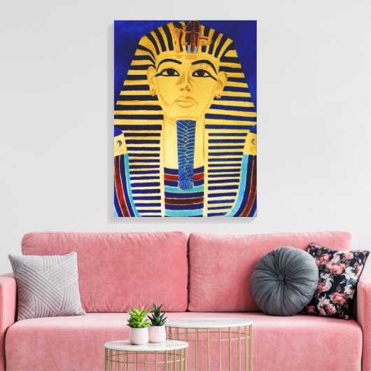 Toile King Tut Tutankhamun Le Garçon King Canvas Art Pri (Insitu(Salon))