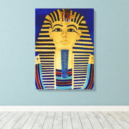Toile King Tut Tutankhamun Le Garçon King Canvas Art Pri (Insitu (Plancher de Bois))