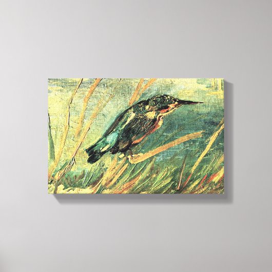 Toile Kingfisher par Vincent van Gogh (Recto)