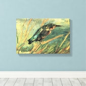 Toile Kingfisher par Vincent van Gogh (Insitu (Plancher de Bois))