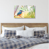 Toile Kingfisher Perché sur la branche (Insitu(Chambre))