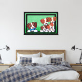 Toile KiniArt Brittany Dogs Art (Insitu(Chambre))