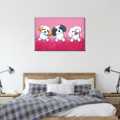 Toile KiniArt Shih Tzu (Insitu(Chambre))