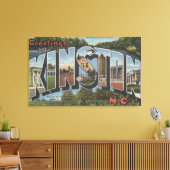 Toile Kinston, Caroline du Nord - Scènes de grandes lett (Insitu(Salon))