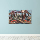 Toile Kiowa, ColoradoGrandes lettres ScènesKiowa, CO (Insitu (Plancher de Bois))