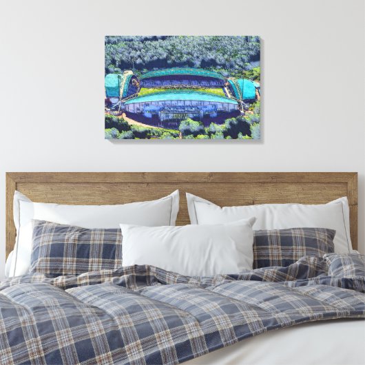 Toile Kirklees Stadium, Huddersfield (Insitu(Chambre))