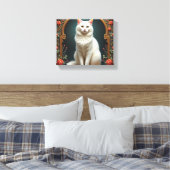Toile Kit de peinture diamantée White Cat 5D (Insitu(Chambre))