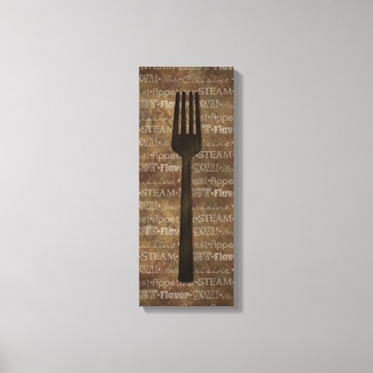 Toile Kitchen Words Art (Recto)