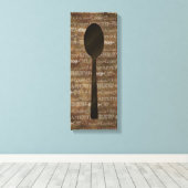 Toile Kitchen Words Art III (Insitu (Plancher de Bois))