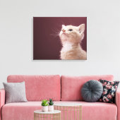 Toile Kitten avec Whiskers (Insitu(Salon))