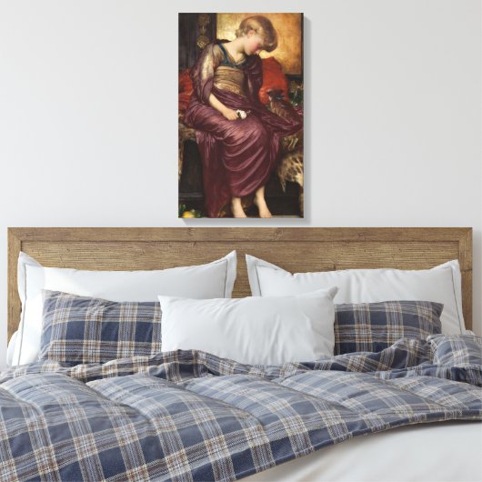 Toile Kitten (par Frederic Leighton) (Insitu(Chambre))