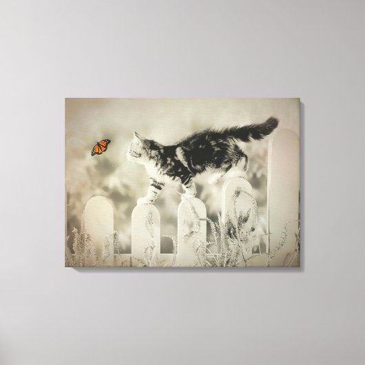 Toile Kitty et Butterfly (Recto)