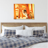 Toile Kitty Sous Présidence (Insitu(Chambre))