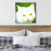 Toile kittycat blanc (Insitu(Chambre))