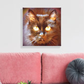 Toile kittycat noir (Insitu(Salon))