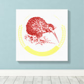 Toile Kiwi Bird (Insitu (Plancher de Bois))