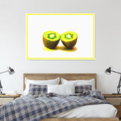 Toile "Kiwifruit" Photo mignonne. Commandez dès maintena (Insitu(Chambre))