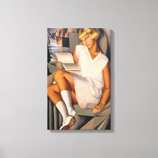 Toile Kizette en Rose | Tamara de Lempicka | (Recto)