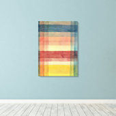 Toile Klee - Architecture de la plaine (Insitu (Plancher de Bois))