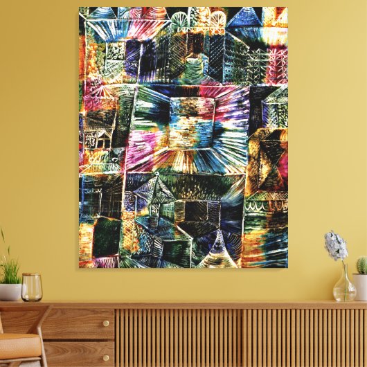 Toile Klee - Architecture des kiosques (Insitu(Salon))