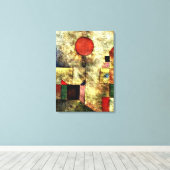 Toile Klee - Balloon rouge (Insitu (Plancher de Bois))
